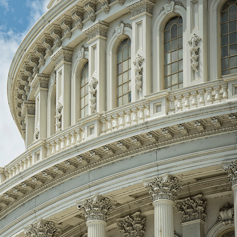 outside of capitol building dome